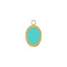 18K Gold/ Turquoise