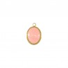 18K Gold/ Salmon