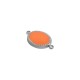 Connettore Ovale in Acciaio Inossidabile 304 Smaltato 9X10 mm