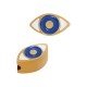 Entrepieza de Acero Inoxidable Esmaltado 304 con ojo Turco 10 x 6 mm Ø 1,7 mmφ