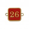 Or 18 carats/ Rouge