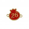Or 18 carats/ Rouge