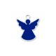 Charm en Acier Inoxydable Émaillé Ange 13 x 15 mm