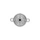 Enameled Stainless Steel 304 Connector Compass 18x26mm