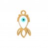 Oro De 18 Quilates/ Blanco/ Azul Claro/ Negro