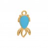 18K Gold/ Azure