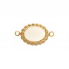 Oro de 18 Quilates/Marfil