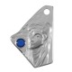 Pendentif Irrégulier avec Notre-Dame & Émail 21x30mm en Acier Inoxydable 304