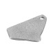 Enameled Stainless Steel Irregular with Madonna 21x30mm