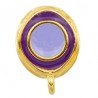 24K Gold Plated/ Purple/ Lavender
