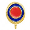 24K Gold Plated/ Cobalt/ Coral