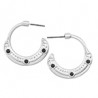 999° Silver Antique Plated/ Black