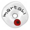 999° Silver Antique Plated/ Red/ Black