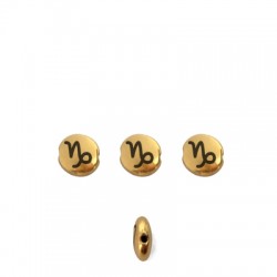 Perlina Zama Piana Rotonda Capricorno 7.6mm/3.3mm (Ø1.1mm)