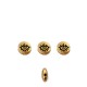 Perle en Zamak Ronde œil 7.6 Mm/3.3 mm Ø1.1 mm