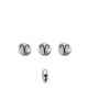 Perle en Zamak Signes du Zodiaque « Bélier » 7.6 Mm/3.3 mm Ø1.1 mm