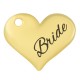 Ciondolo in Metallo Zama "Bride" 18x15mm (Ø1.8mm)