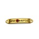 Zamak Connector Tag "Ήρθε Μάρτης" 7x35mm