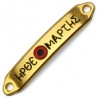 24K Gold Plated/ Black/ Red