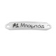 Chapa Conector de Zamak «1 Μπαμπασ» 7 x 35 mm Ø 1,8 mm