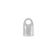 Zamak End Cap "Home Sweet Home" 24x23mm Ø20.2x10.2mm