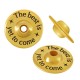 Disco de Metal Zamak "the best" 20mm (Ø3.5mm)