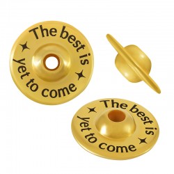 Disque Coulissant en Zamak rond « the best » 20 mm Ø3.5 mm