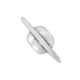 Disque Coulissant rond en Zamak « GOOD Vibes » 20 mm Ø3.5 mm