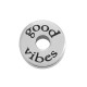 Bobina de Latón «Good Vibes» 10 x 5,5 mm Ø 3,2 mm