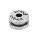 Bobina de Latón «Good Vibes» 10 x 5,5 mm Ø 3,2 mm