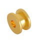 Bobina in Ottone "Love Yourself" 15x9,2 mm Ø5,2 mm