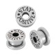 Bobina de Latón «Stay Positive» 15 x 9,2 mm Ø 5,2 mm