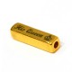 Barra in Metallo Ottone "His Queen" 20x5mm (Ø2.5mm)