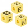 24K Gold Plated/ Black