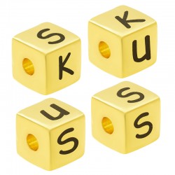 Cubo de Metal Latón "KUSS" Alemán 8mm (Ø3mm)