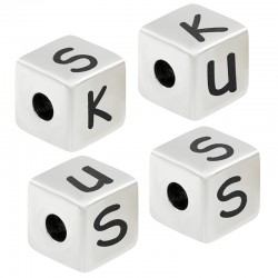 Cubo de Metal Latón "KUSS" Alemán 8mm (Ø3mm)