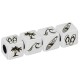 Cubo in Metallo Ottone Disegni Estivi 10mm (Ø5.2mm)