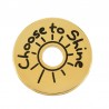 24K Gold Plated/ Black