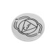 Stainless Steel 304 Connector The Third Eye Chakra Om 15mm
