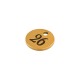 Acero Inoxidable 304 Amuleto Redondo «26» 8 Mm/0,8 mm
