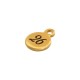 Porte-Bonheur rond « 26 » en Acier Inoxydable 304 6 Mm/0.8 mm
