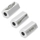 Stainless Steel Tube Hexagon "free spirit" 15x8mm Ø3mm