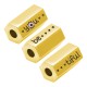 Tubo in Acciaio Inossidabile 304 "Be U" Evil Eye Smaltato15x8 mm Ø3 mm