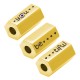 Tubo de Acero Inoxidable 304 Hexágono "Be you" con Ojo Esmaltado 15x8mm (Ø3mm)