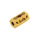Tubo de Acero Inoxidable 304 Hexágono "lucky charm" con Esmalte 15x8mm (Ø3mm)