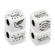 Cubo de Acero Inoxidable Free Spirit 10x10mm (Ø5mm)