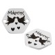Intercalaire Hexagone avec Hirondelles 15x13mm/1.1mm en Acier Inoxydable 304
