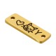 Connettore in Acciaio Inossidabile 304 con Gatto e Cuore 18x6 mm/1,1 mm