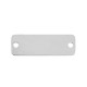 Intercalaire Étiquette "BEST FRIENDS" 24x8mm/1.1mm en Acier Inoxydable 304