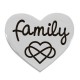 Cuore Scorrevole in Acciaio Inossidabile 305 Famiglia 13x15 mm/3,5 mm Ø2 mm